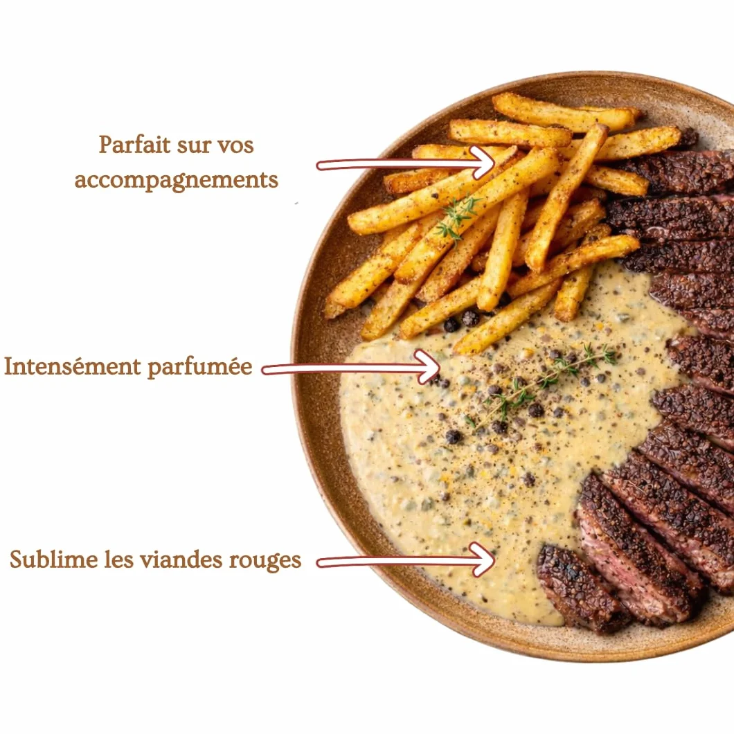 Poivre sauvage "voatsiperifery" de Madagascar 200gr. Qualité Gourmet "sachet kraft refermable"