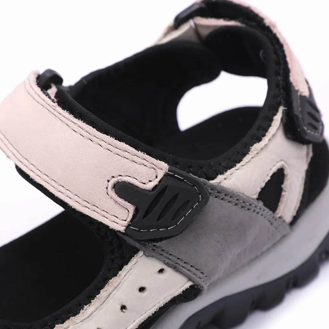 Sandales en Cuir pour Femmes Randonnée Sport d'Extérieur SL256EU