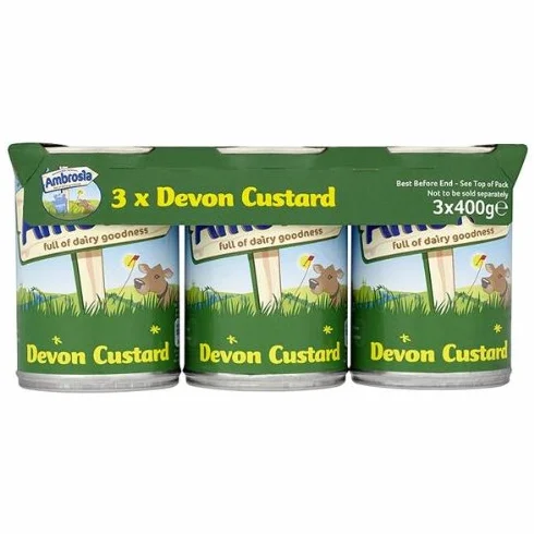 Ambrosia Custard 3X400G
