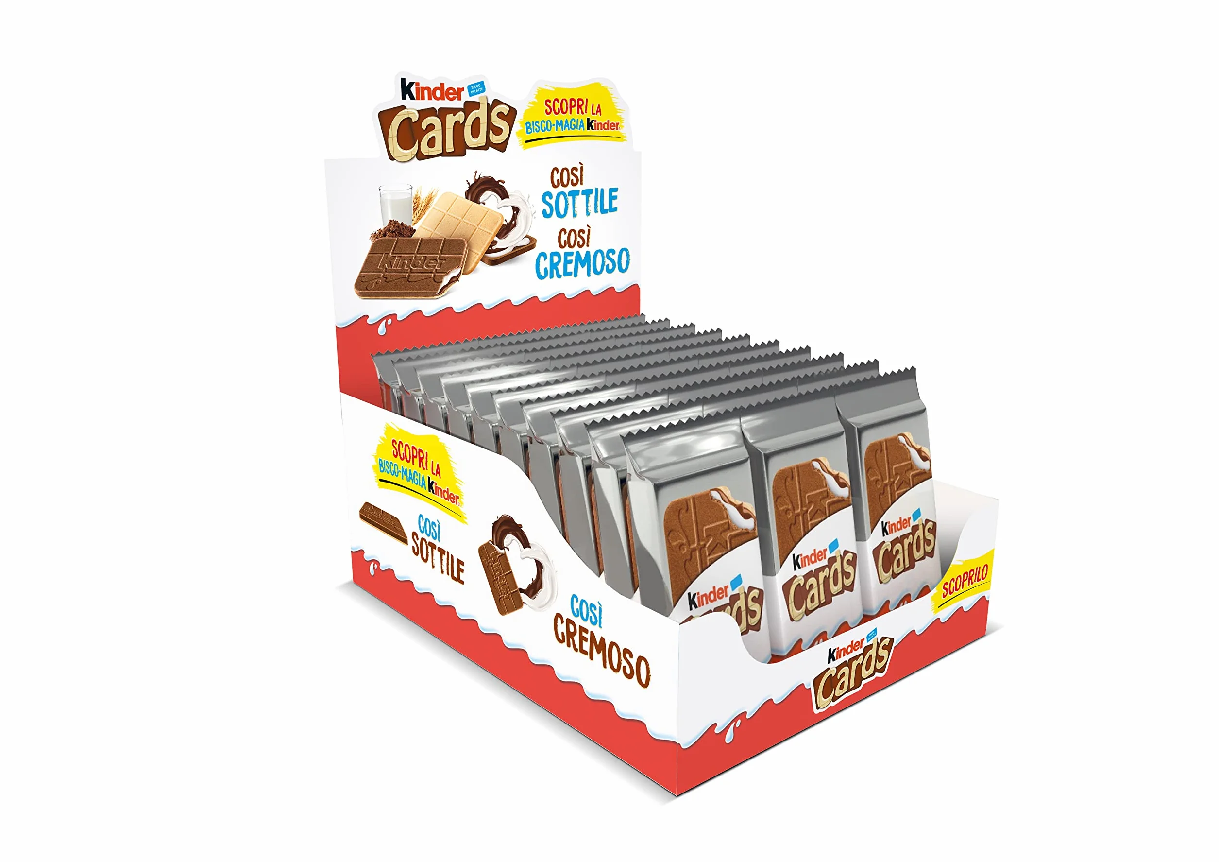 Kinder Cartes , 25.6 G (Lot De 30)