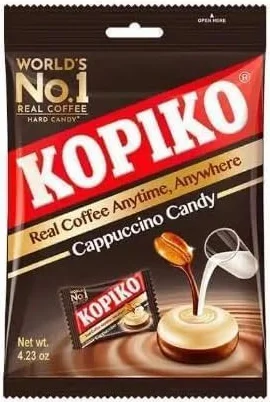 Cappuccino Coffee - Bonbons Délicieuses Friandises Surprises aux Saveurs café cappuccino, Idéales pour les Amateurs de Gourmandises, Parfaites pour les Fêtes - Compatible avec Kopiko - 150g