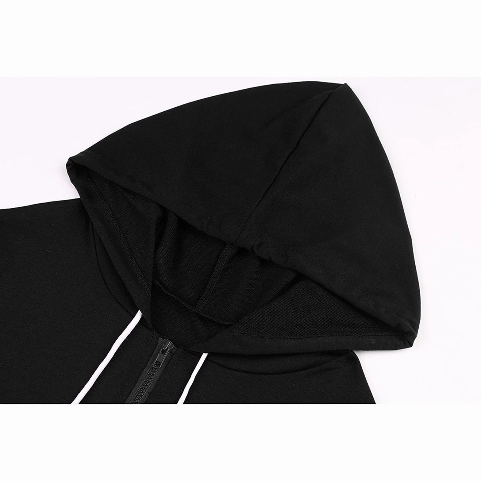 Hoodie de Maternité Sweat à Capuche Zippé pour Femmes Enceintes Veste Grossesse Casual avec Poches