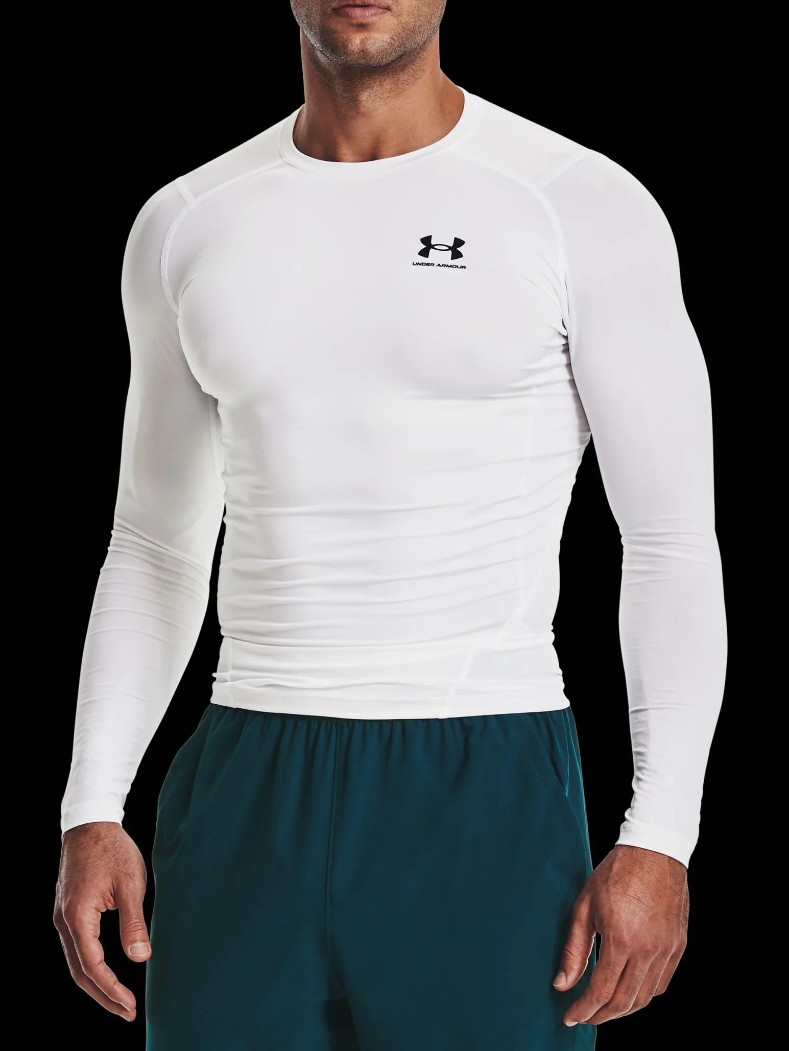 Under Armour UA HG Armour Comp Ls T-Shirt Anti-Odeur Homme Lot de 1