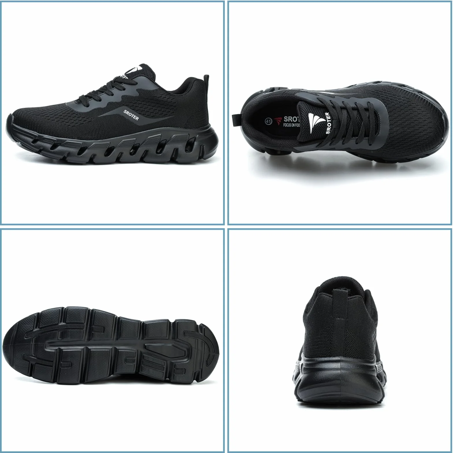 Chaussures de Sécurité Embout Acier Chaussures de Travail Légère Respirant Antidérapante Hommes Femme