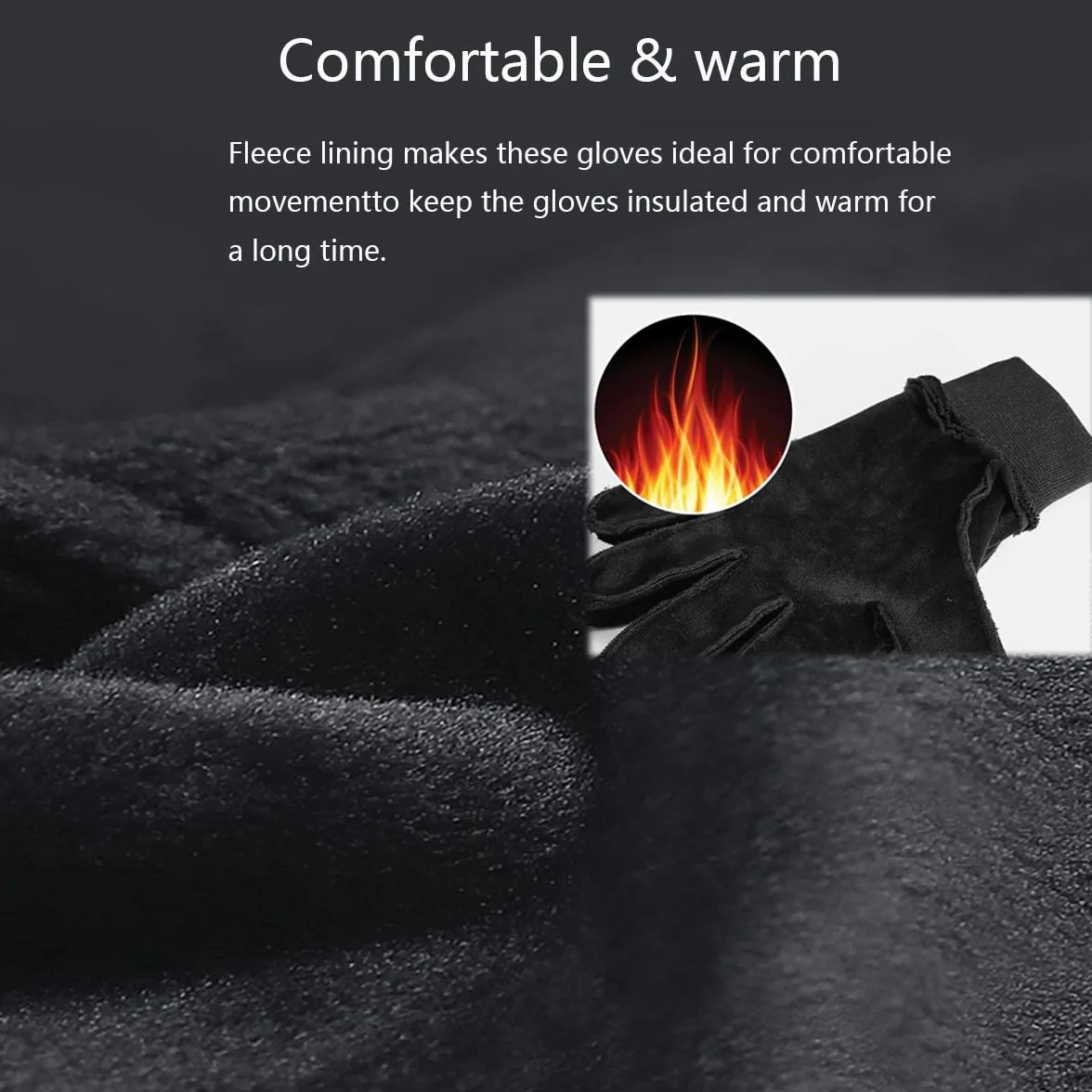 Gants d'hiver écran tactile chauds imperméables antidérapants pour hommes femmes vélo randonnée ski escalade