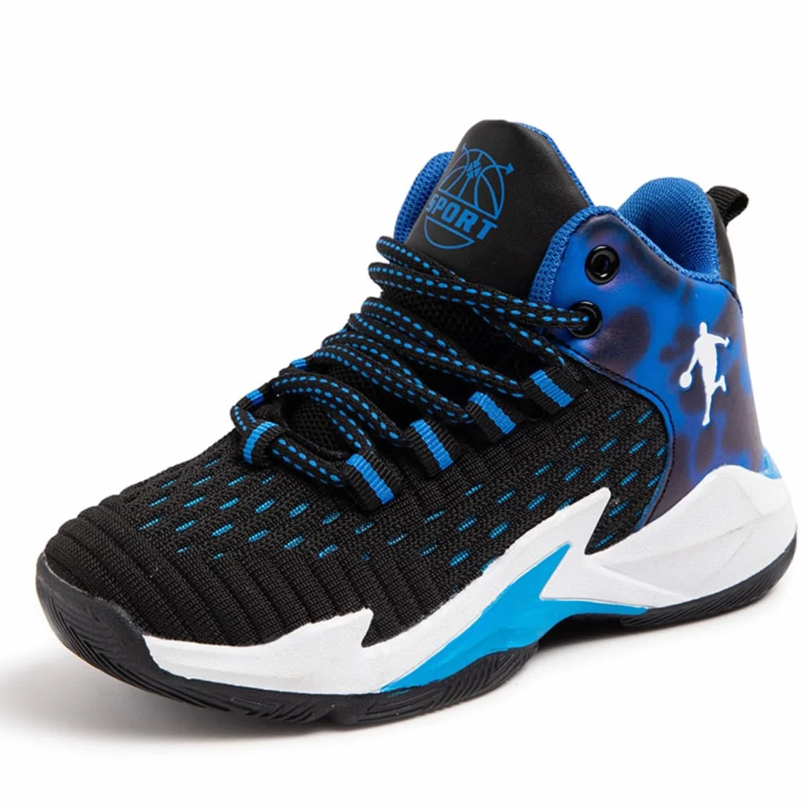 Chaussures de Basket-Ball pour Enfants Filles Confortables Entraînement Course