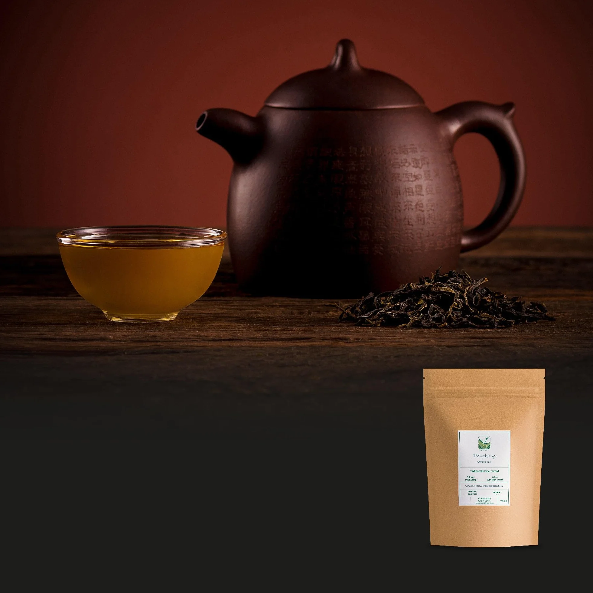Wen Shan Pouchong Thé Oolong - Thé Bao Zhong - Baozhong Chine Wenshan Taiwan Baozhong Oolong Pouchong The Oolong Bio Thé Olong | aux notes florales délicates proches d'une infusion verte peu oxydée