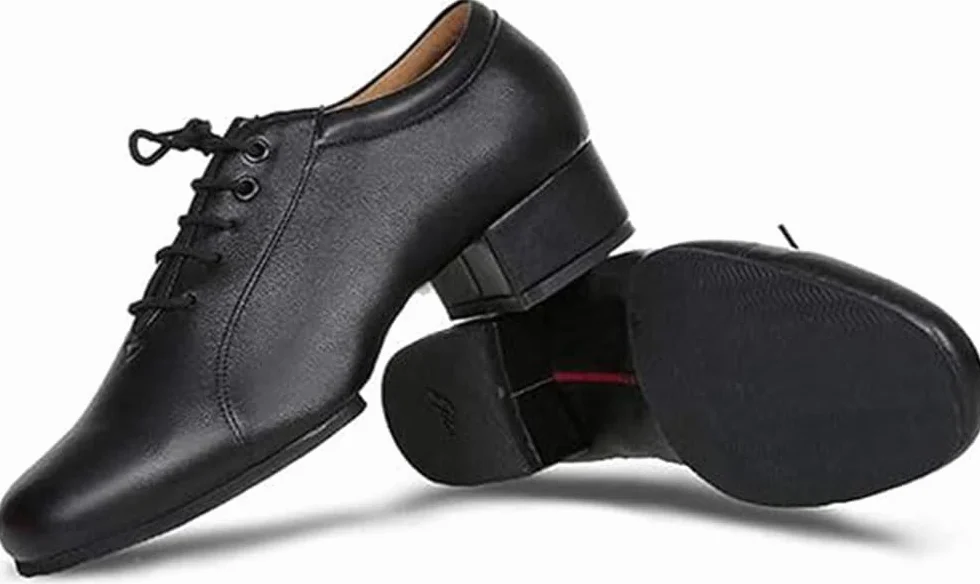 Chaussures de Danse en Cuir pour Hommes Salle de Bal & Latine