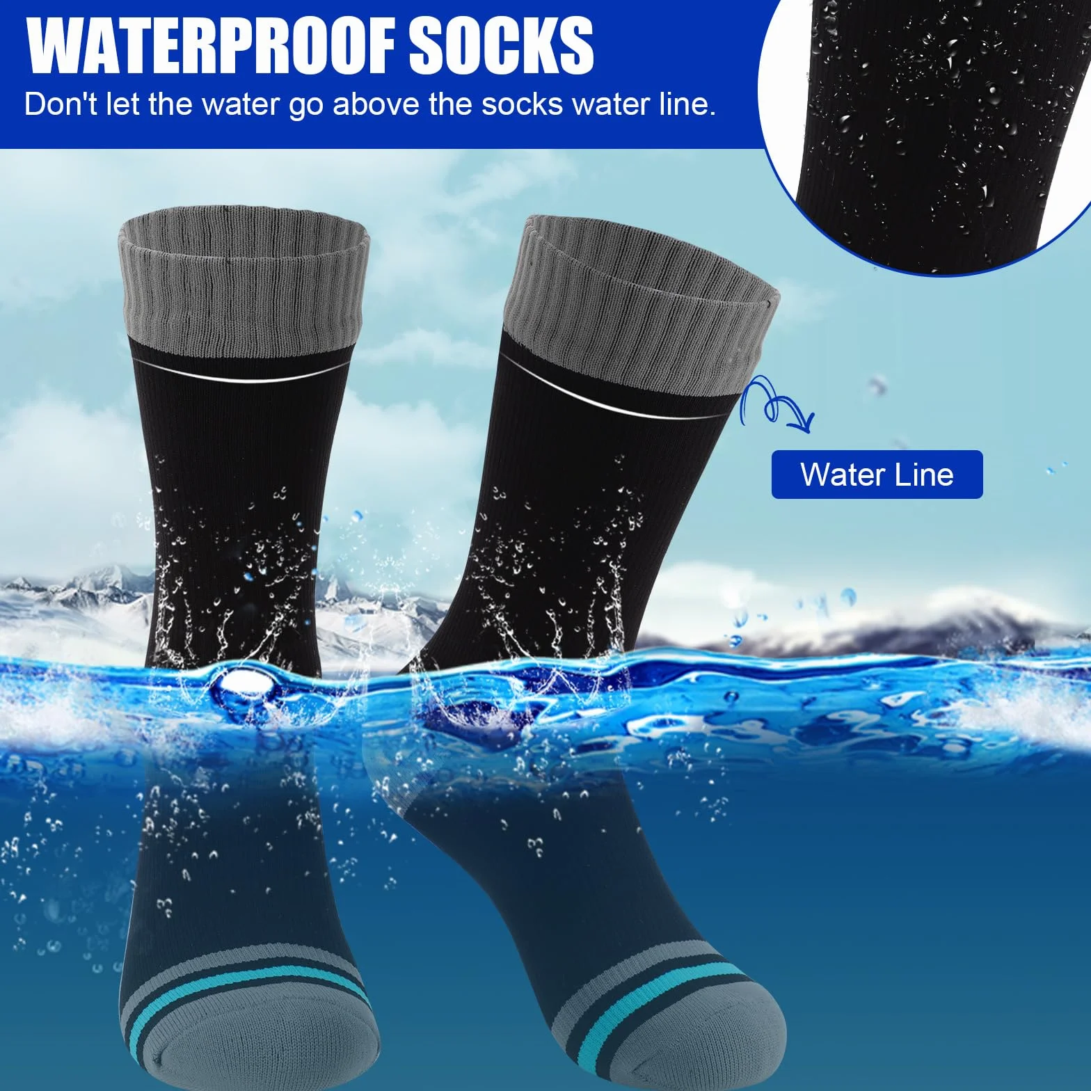 Chaussettes Imperméables Unisexe