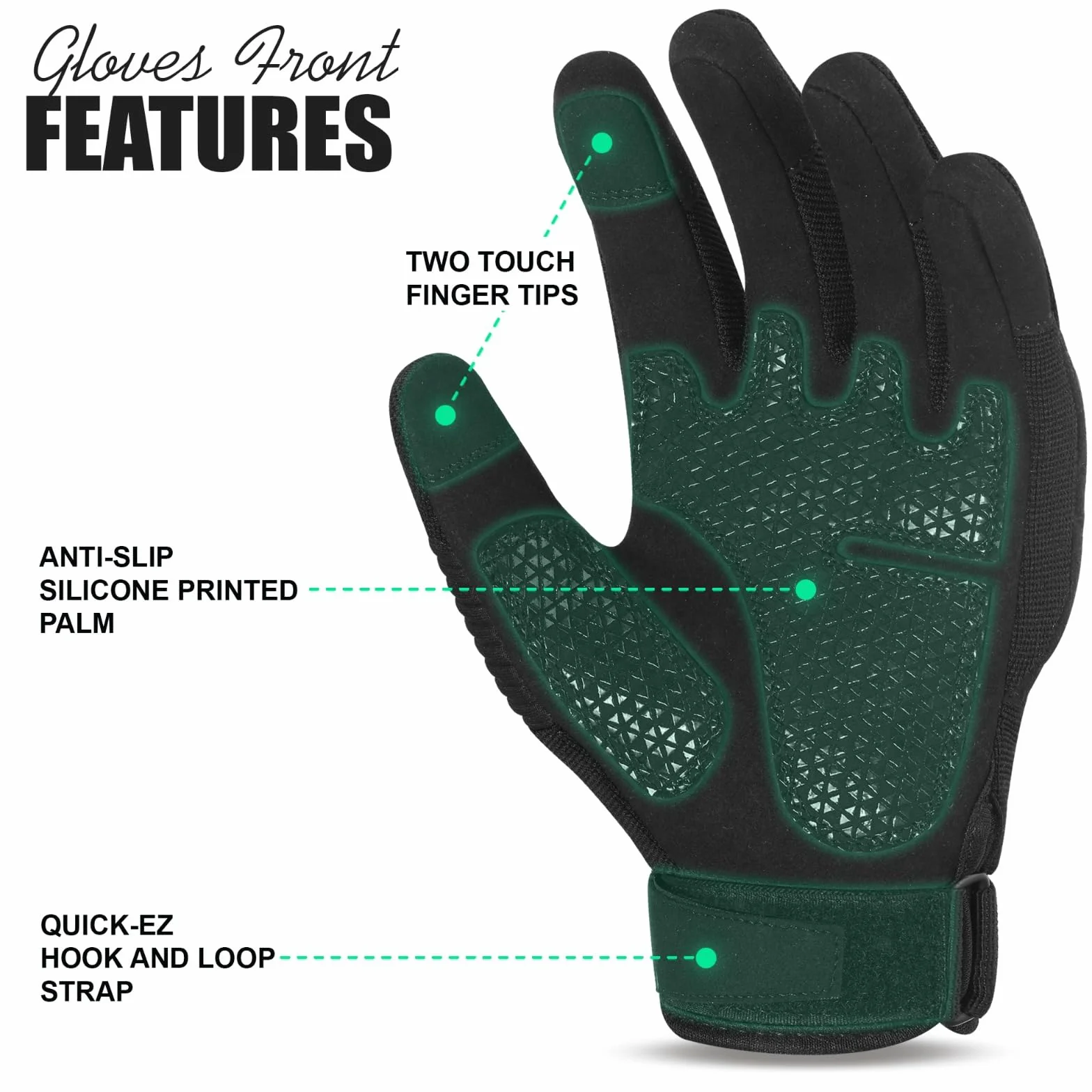WESTWOOD FOX Gants de Moto Respirants à écran Tactile pour Hommes et Femmes