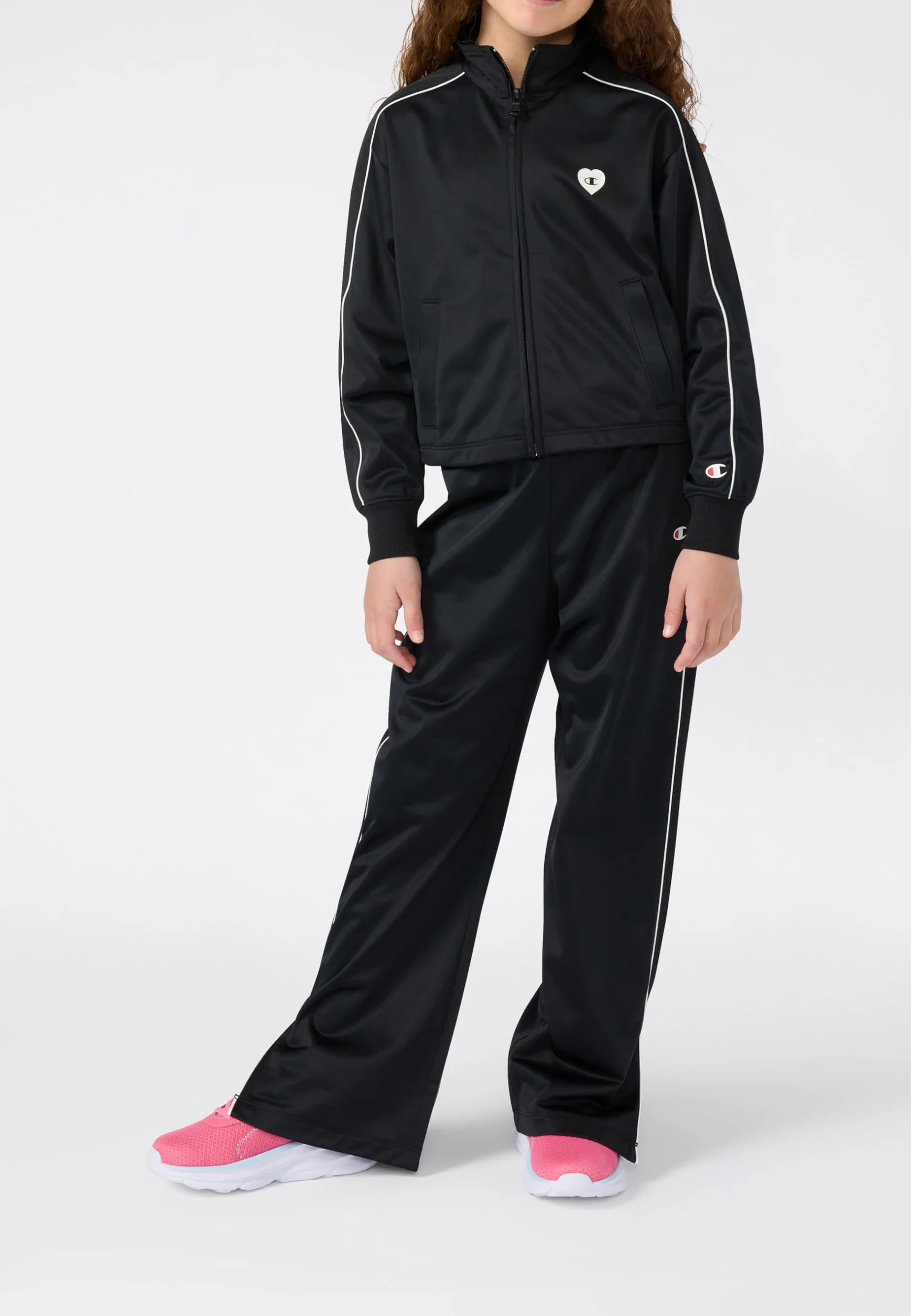 Champion Legacy Girls Survêtement noir XXS
