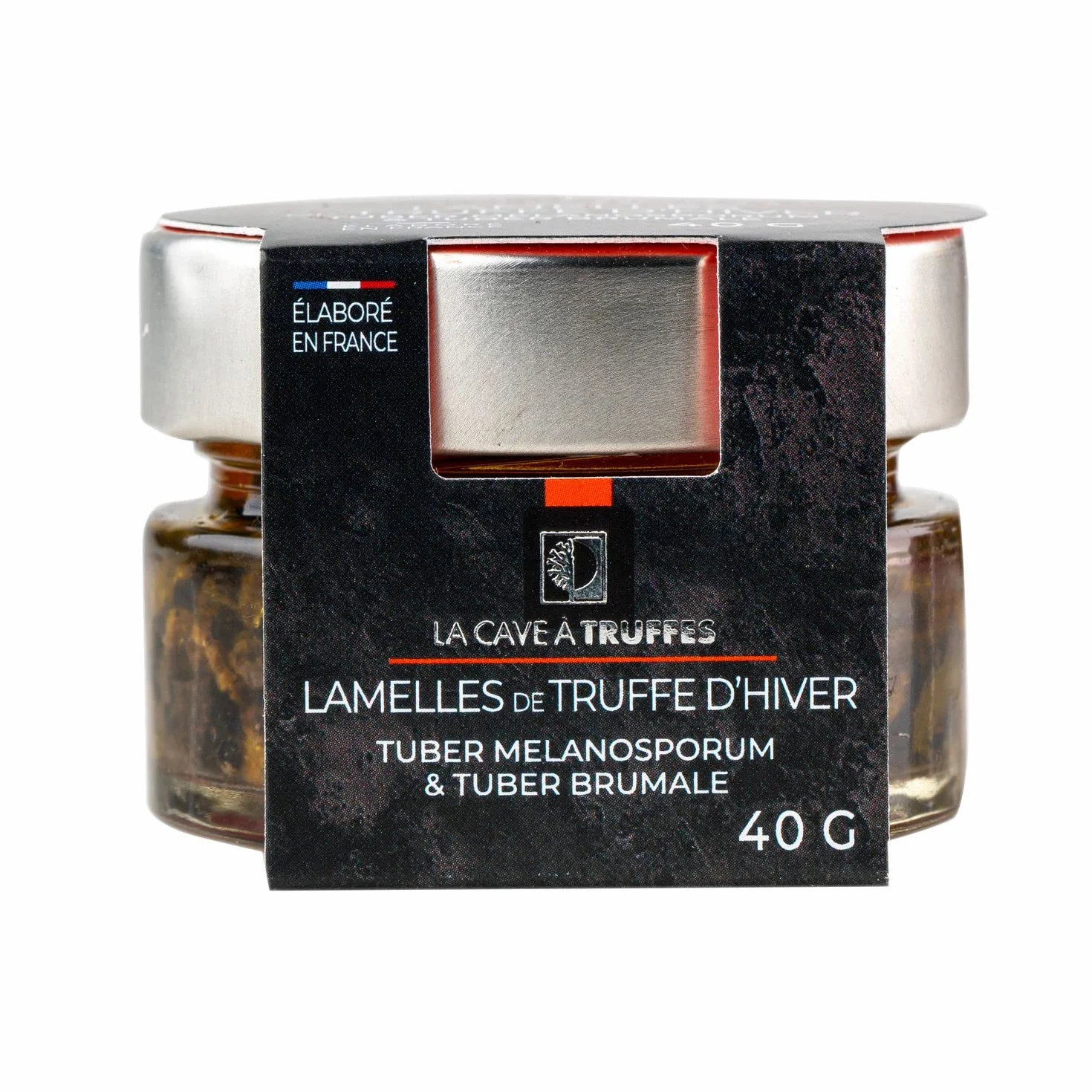 Lamelles de truffe d’hiver 37,5% - Pot 40g