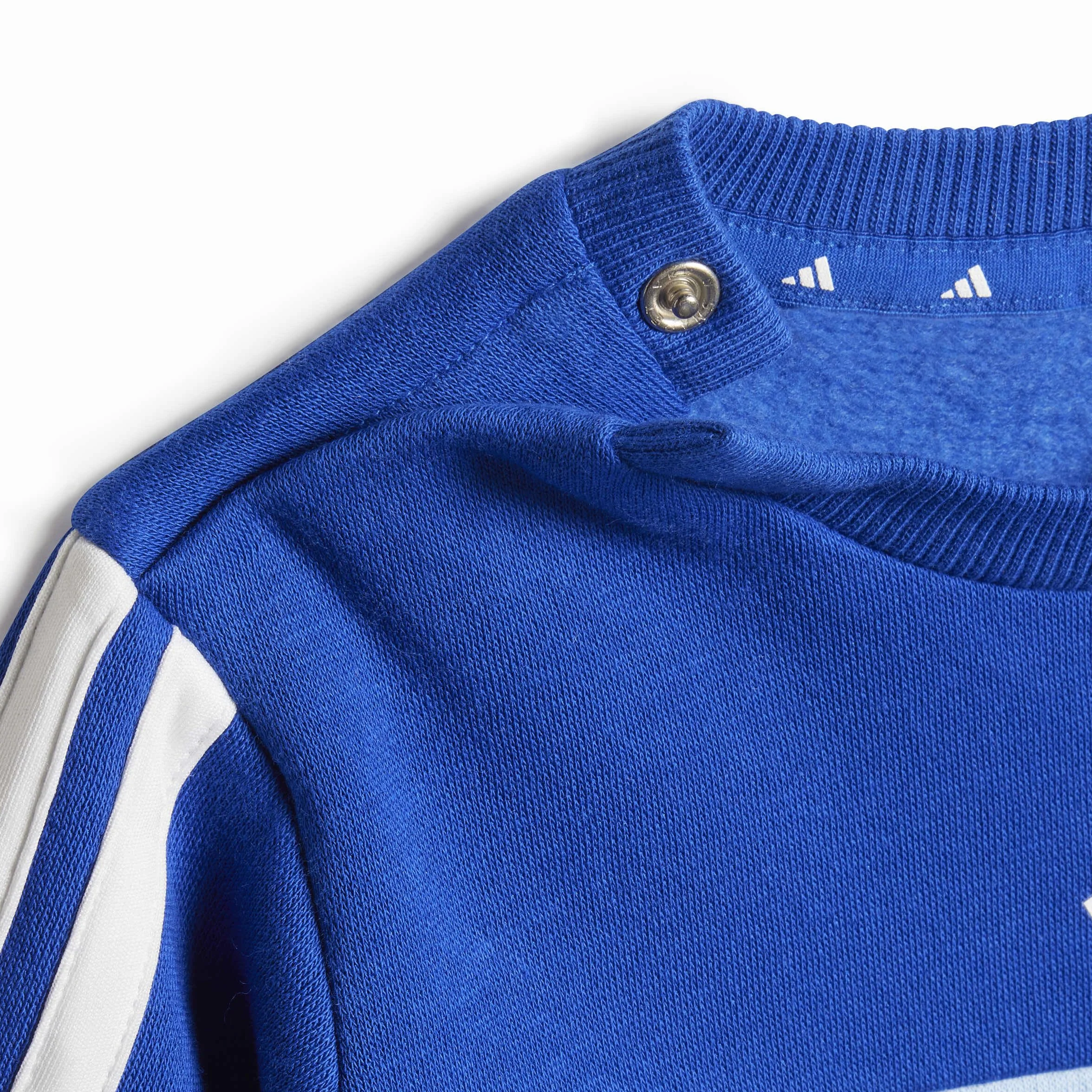 Adidas Seasonal Essentials Tiberio 3 Stripes Fleece Crew Set Survêtement Mixte bébé