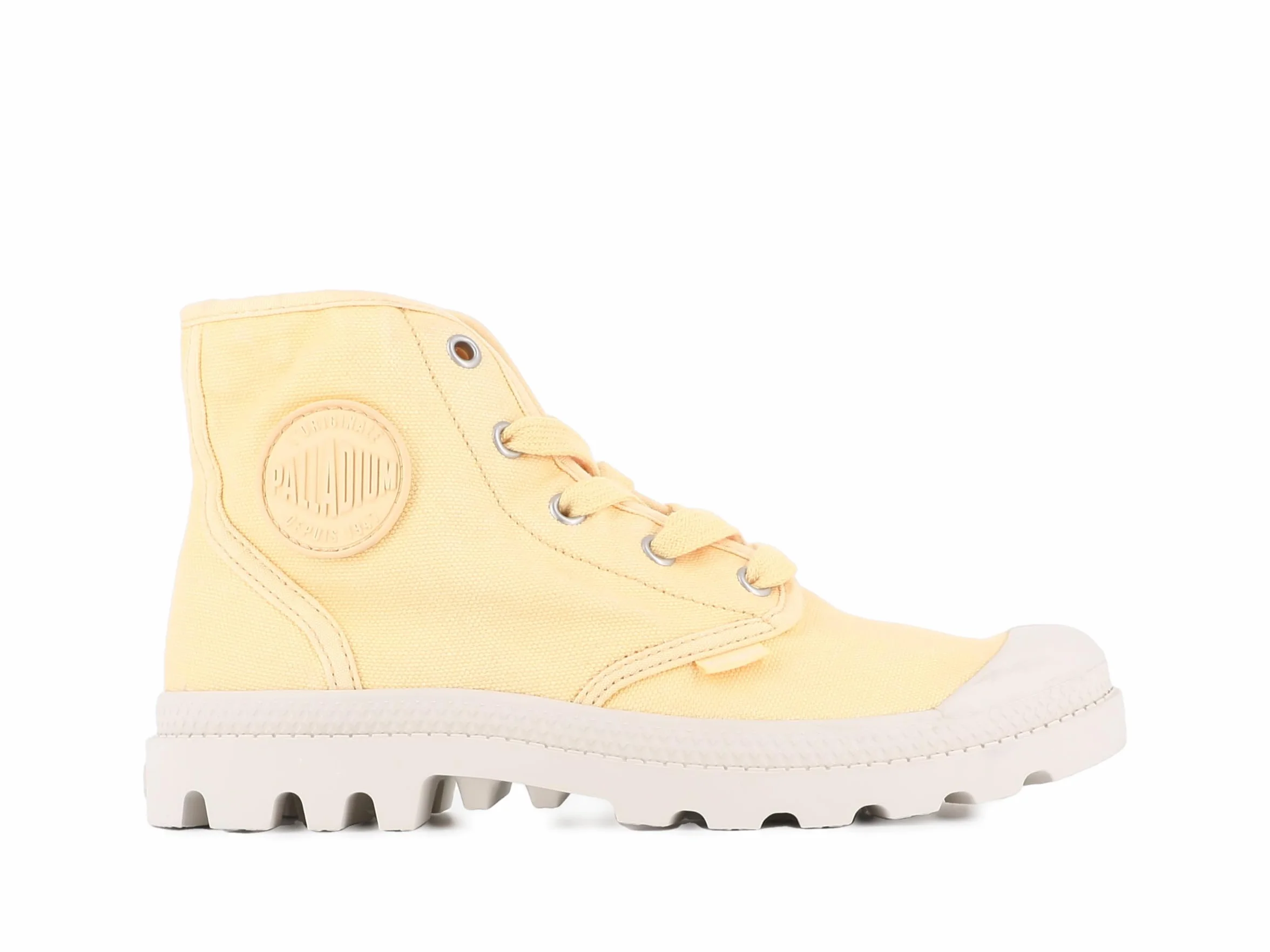 Palladium Pampa Hi Baskets Hommes Femmes Coton EVA Look Authentique Vegan