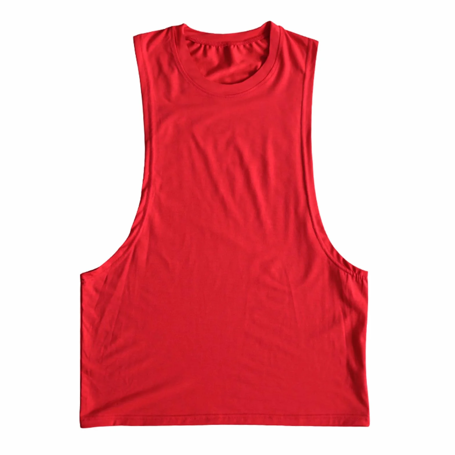 Débardeur Homme Grande Taille - Haut sans Manche Couleur Unie Tank Top Ample Fitness Gym Extérieur