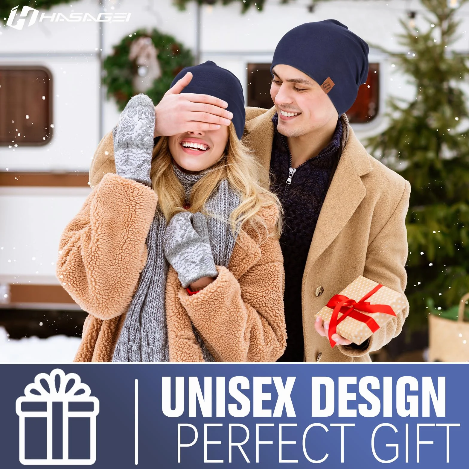 Bonnet en coton doux unisexe
