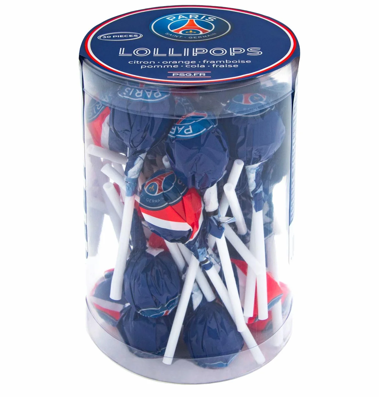 PSG Paris Lollipops Sucettes 300 g