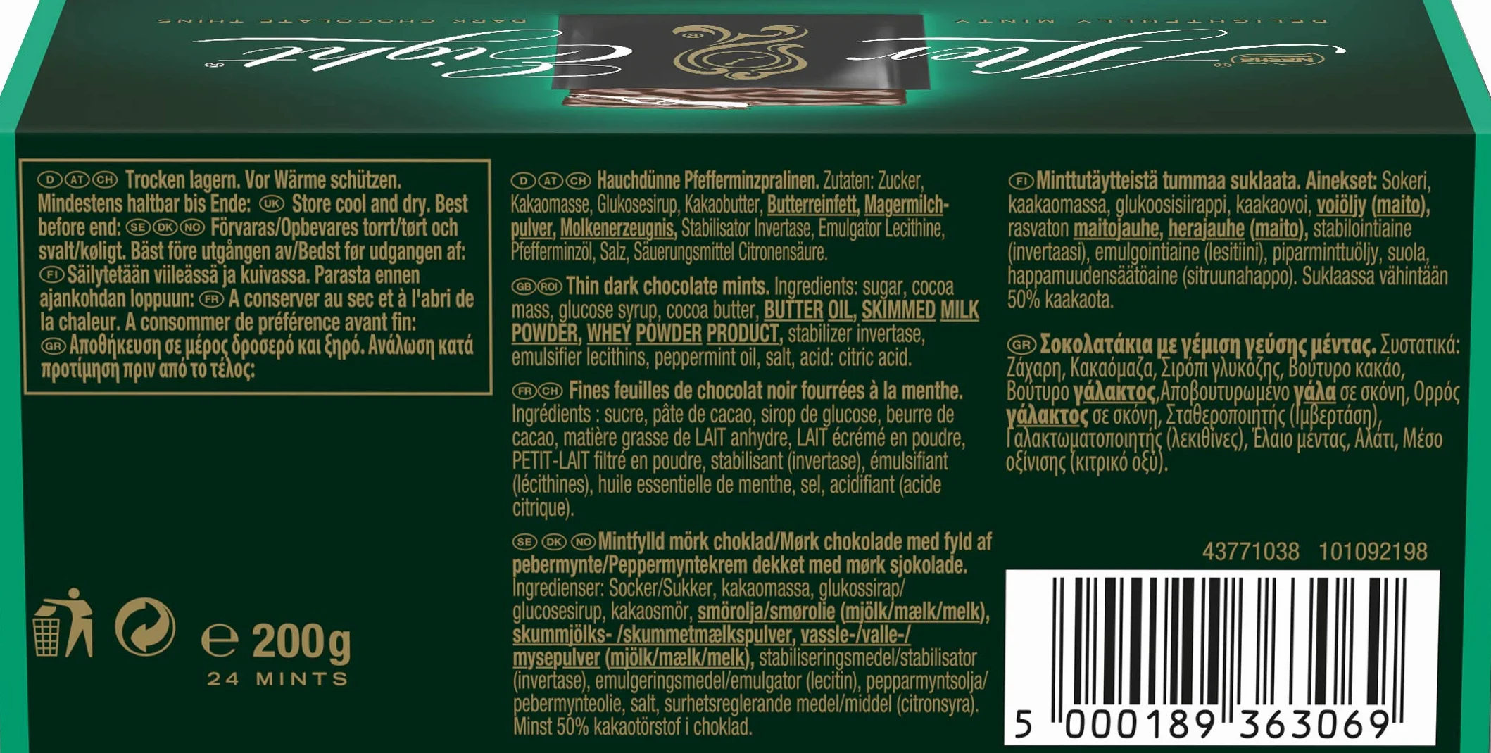 Nestle® After Eight® Classic - Lot de 4