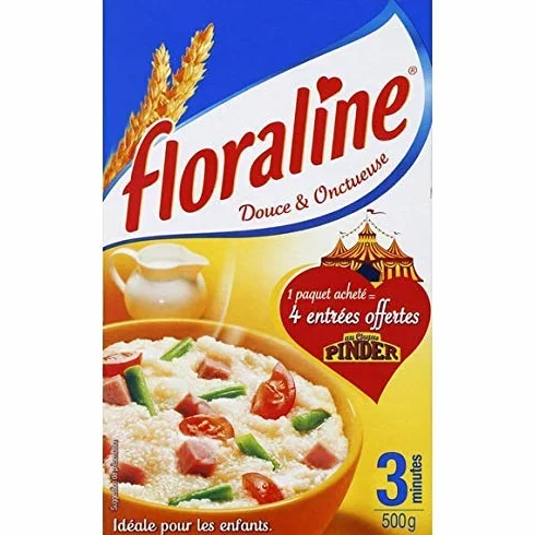 Floraline - Spécialité Céréalière à Cuire - La Boîte De 500G - lot de 2