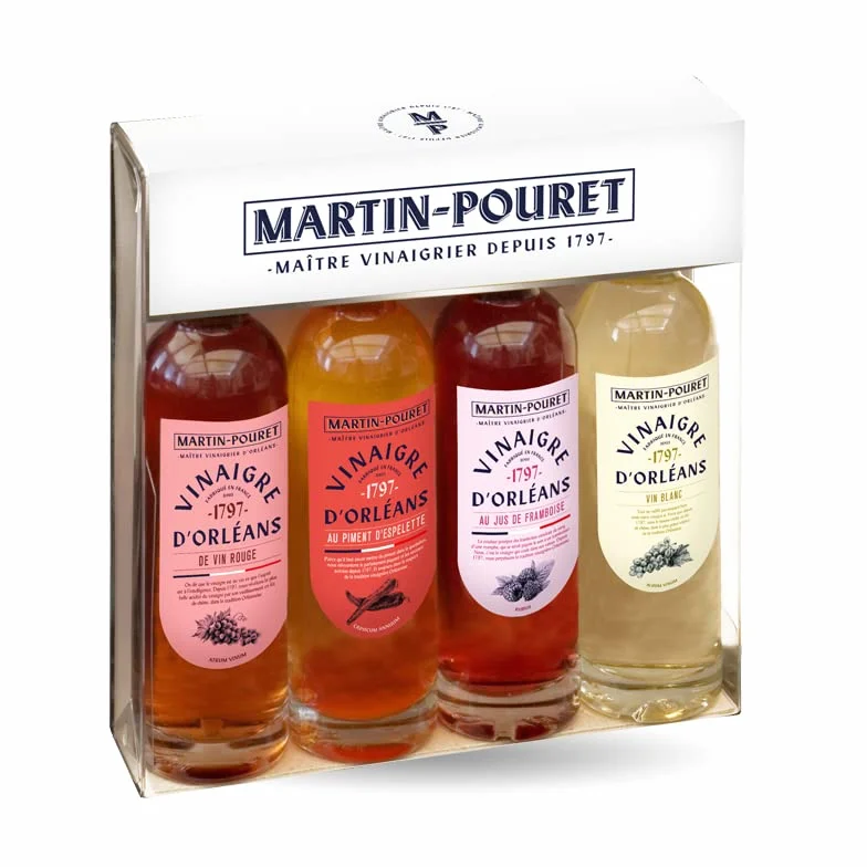 Coffret "Découverte 4 Vinaigres 10cl"