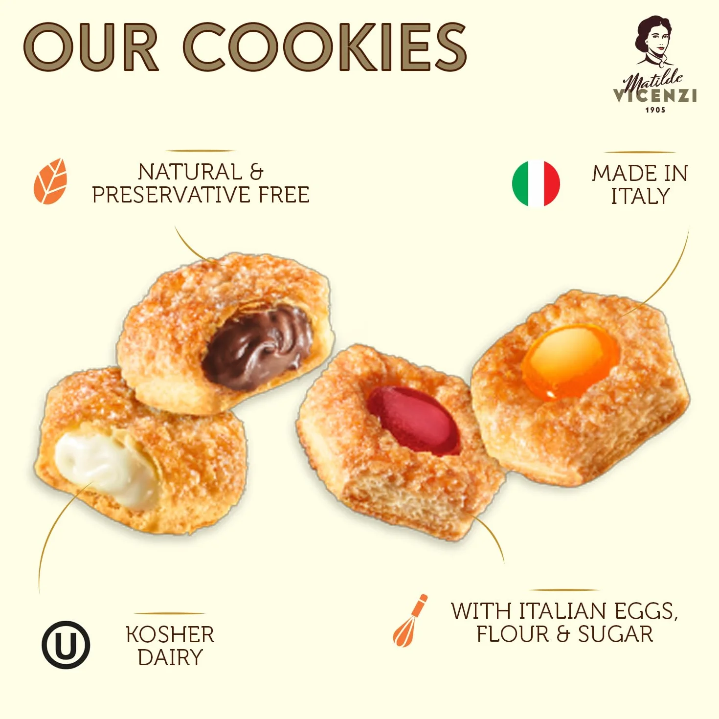 Matilde Vicenzi Millefoglie D'Italia Fine Selection Of Puff Pastries