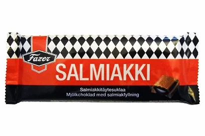 Fazer Salmiakki Milk Chocolate Pack of 3