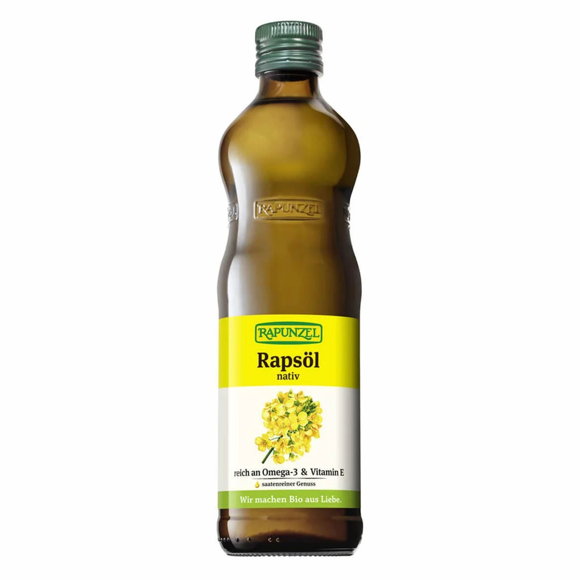 Raiponce - Huile de colza vierge - 0,5 l - Lot de 6