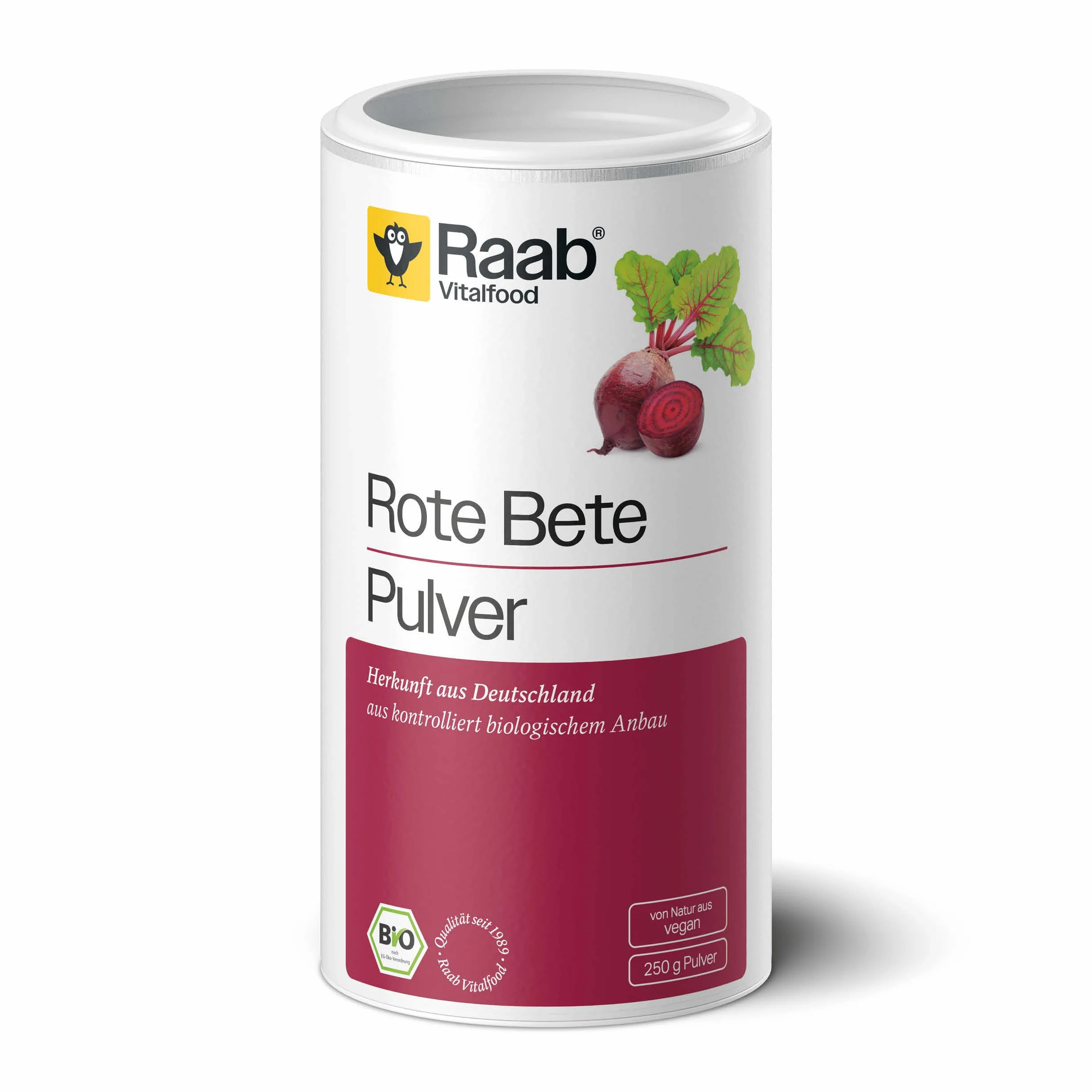 RAABVITALFOOD REMOLACHA ROJA polvo 250gr. BIO – produit spécialisé pour un usage quotidien, poids 250 g, convient à ceux qui recherchent un produit fiable au quotidien et convient à ceux qui privilégi