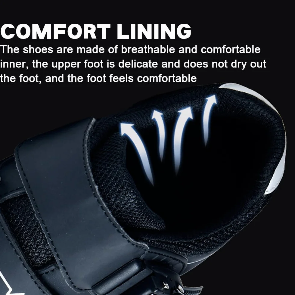 Chaussures de Cyclisme Hixingo Hommes Femmes VTT Route Respirantes Semelle Dure Verrouillage 2 Trous
