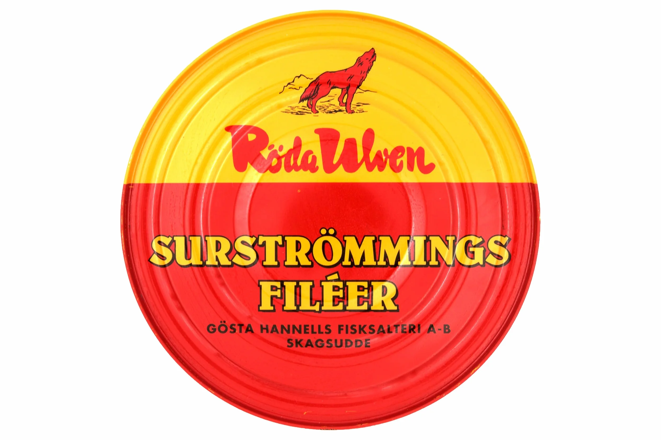 Filets Surströmming : filets de hareng fermentés dans une boîte traditionnelle