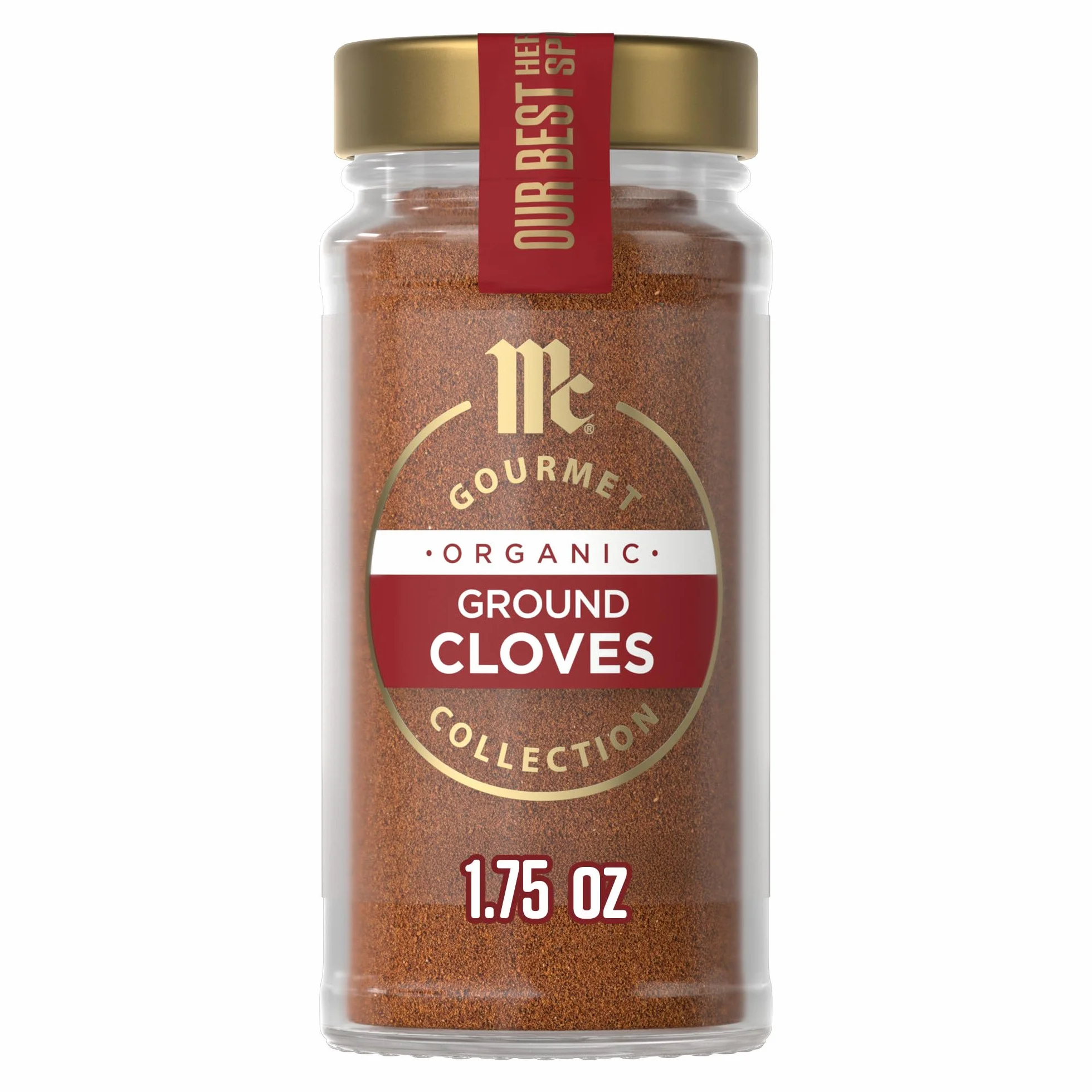 McCormick 1% Organic, Ground Cloves, 1.75-Ounce Unit
