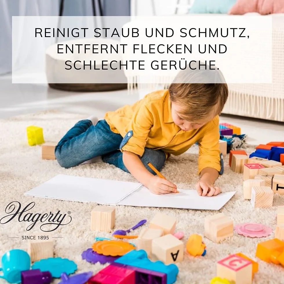 Hagerty - 5* - Shampoing moquette 40 m² - 1000 ml