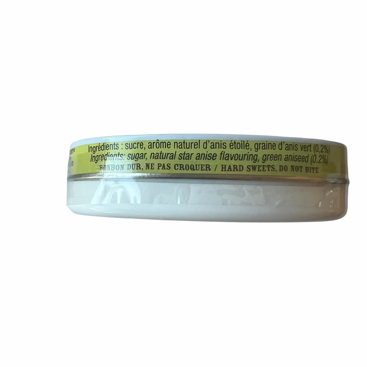 Anis de Flavigny Bonbons à l'anis Boîte Ovale 50 g Fleur d'oranger