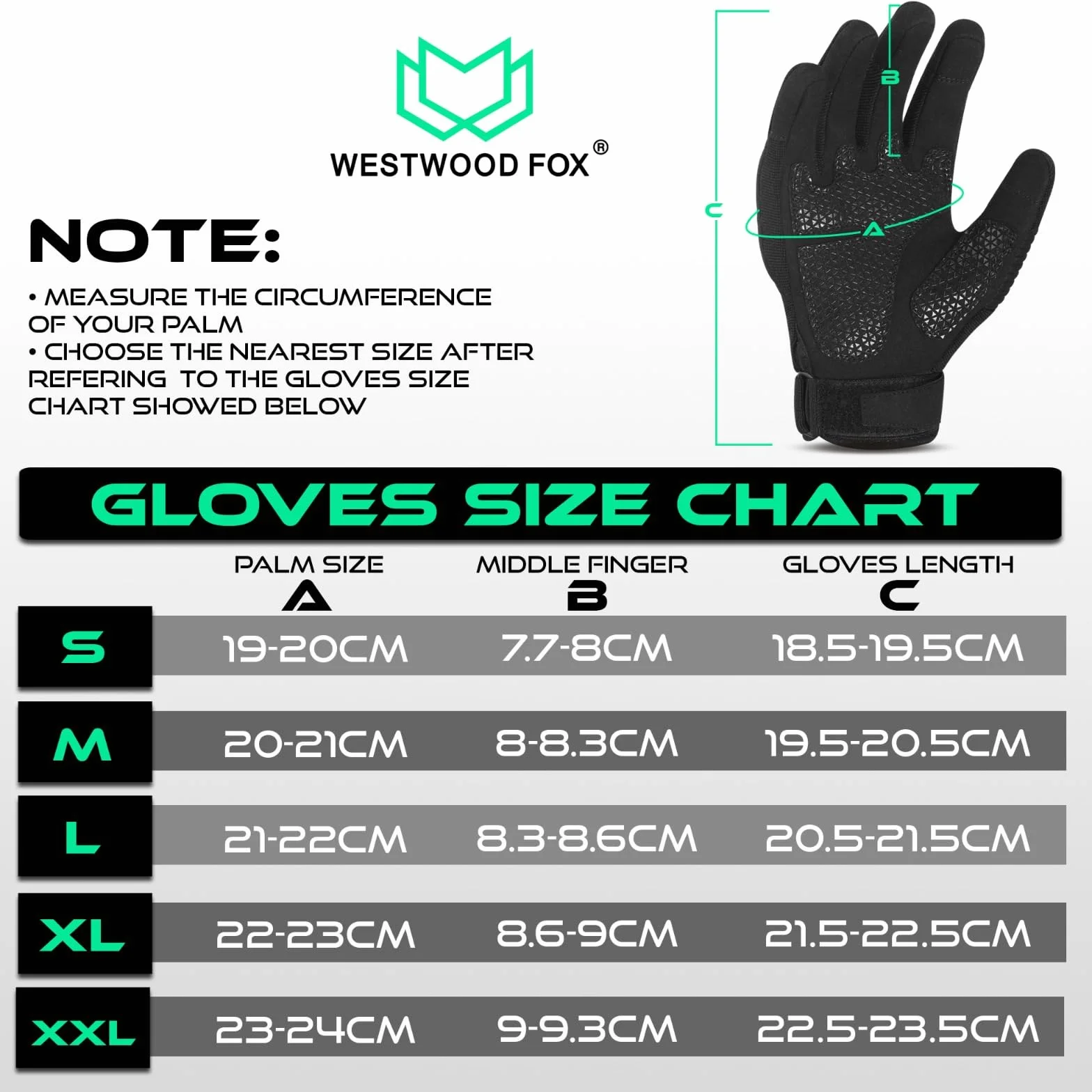 WESTWOOD FOX Gants de Moto Respirants à écran Tactile pour Hommes et Femmes