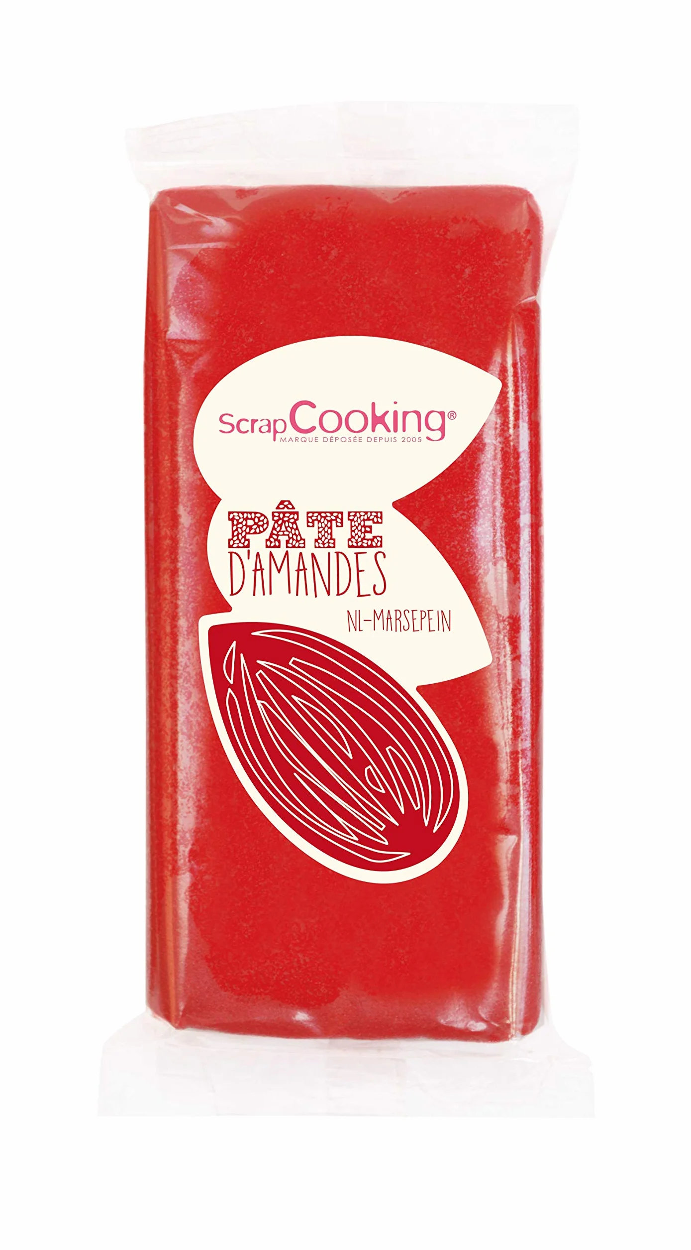Scrapcooking Pâte d'Amande Rouge 200 g