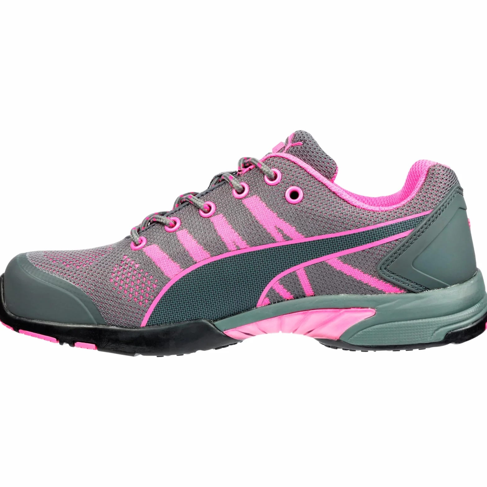 PUMA Celerity Knit S1P HRO SRC Baskets de sécurité Femme Bleues