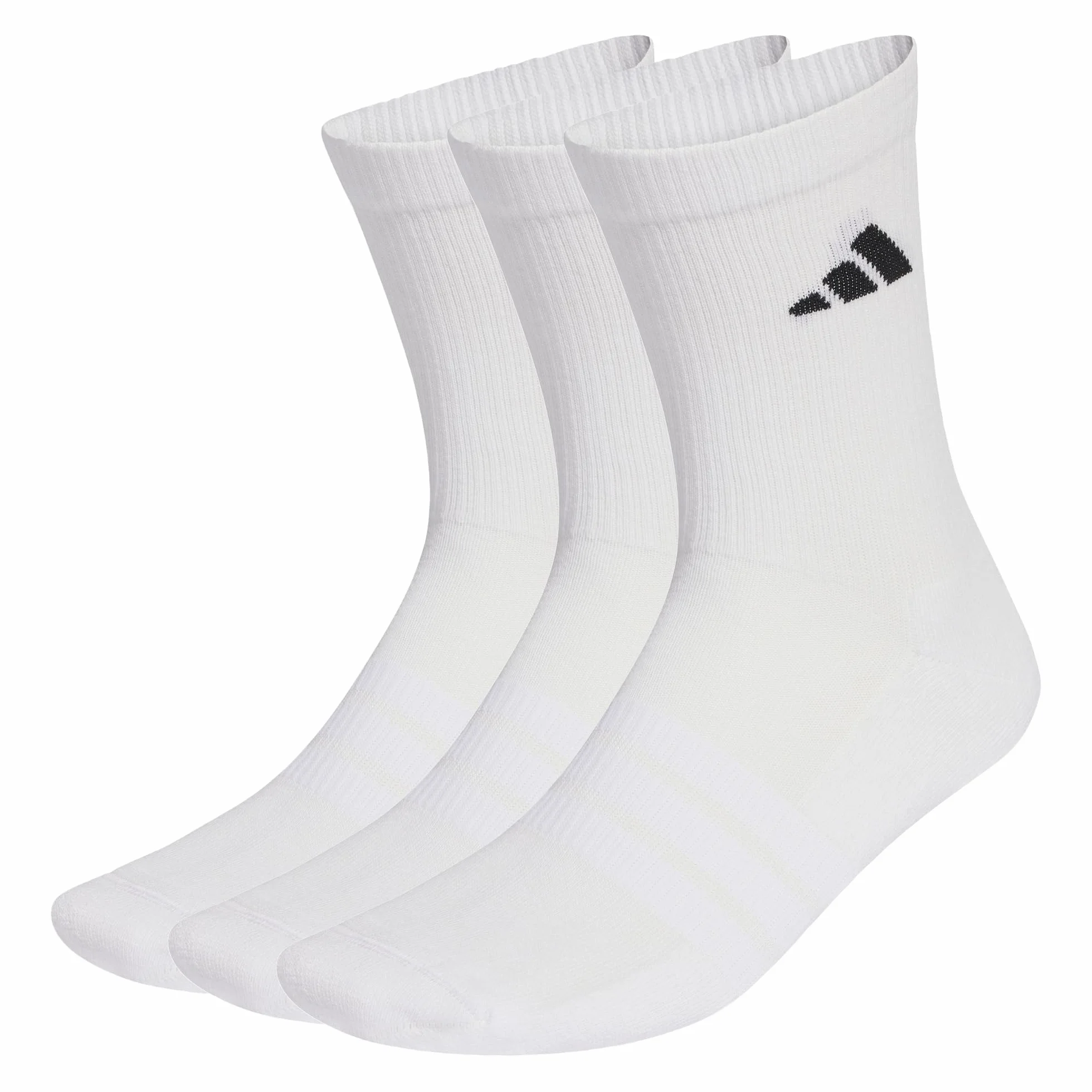 Adidas Chaussettes Mi-Mollet Sportswear Rembourrées 3 Paires