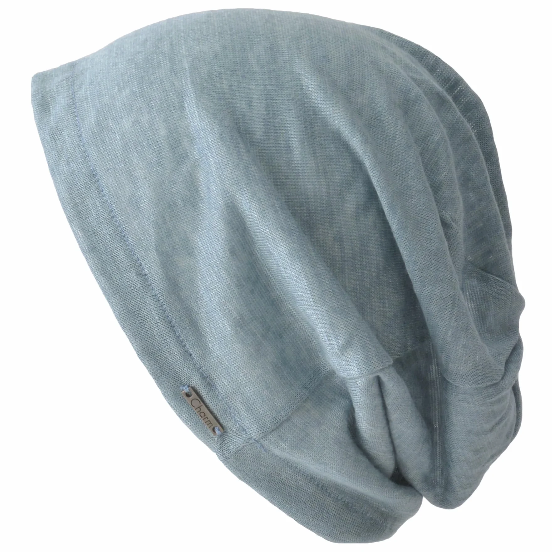 CHARM Bonnet Homme Lin 100% Chapeau Tricot Léger Souple Beanie Fabriqué Au Japon