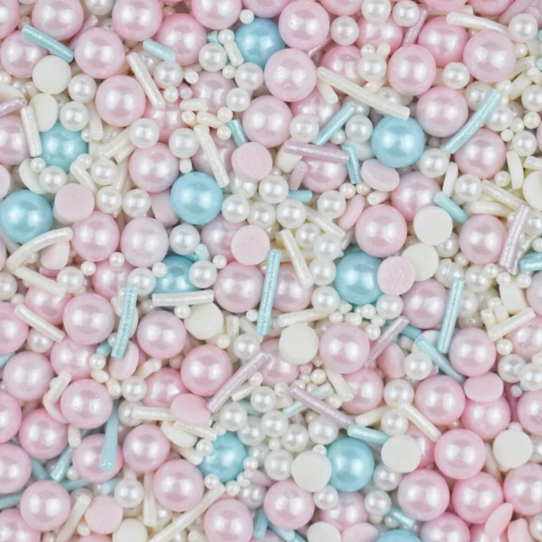 Décorations Pour Gâteaux MakeSomeSweets – BARBI CAKE & UNICORN SWEETS – Sprinkles comestibles de qualité supérieure - Vegan, sans huile de palme, 2x100 g
