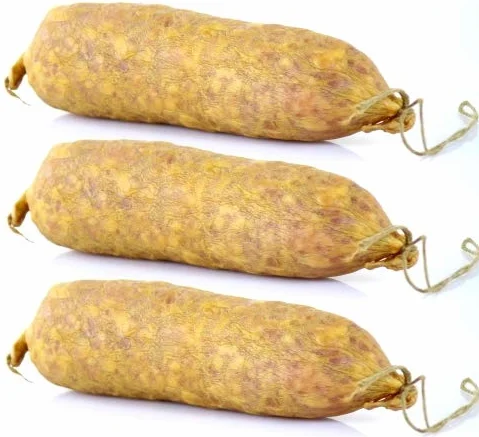 Saucisson Lorrain - Saucissons Fumés vendus par lot de 3 - Spécialité Charcutière Française à découvrir
