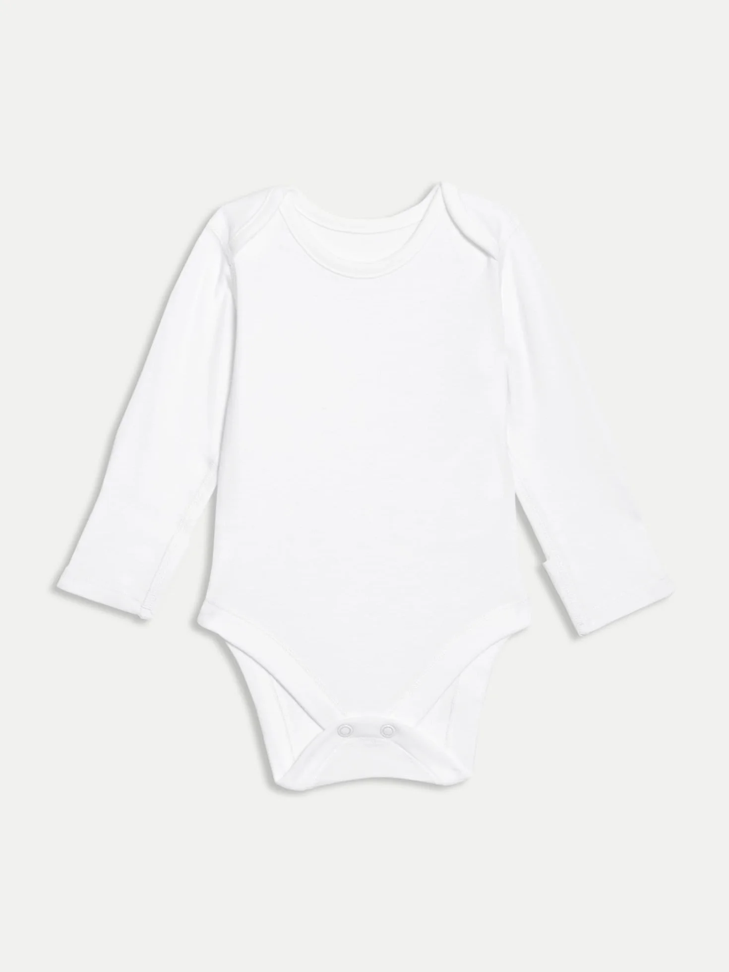 Marks & Spencer Bodies Manches Longues Bébé Lot de 7, Pur Coton