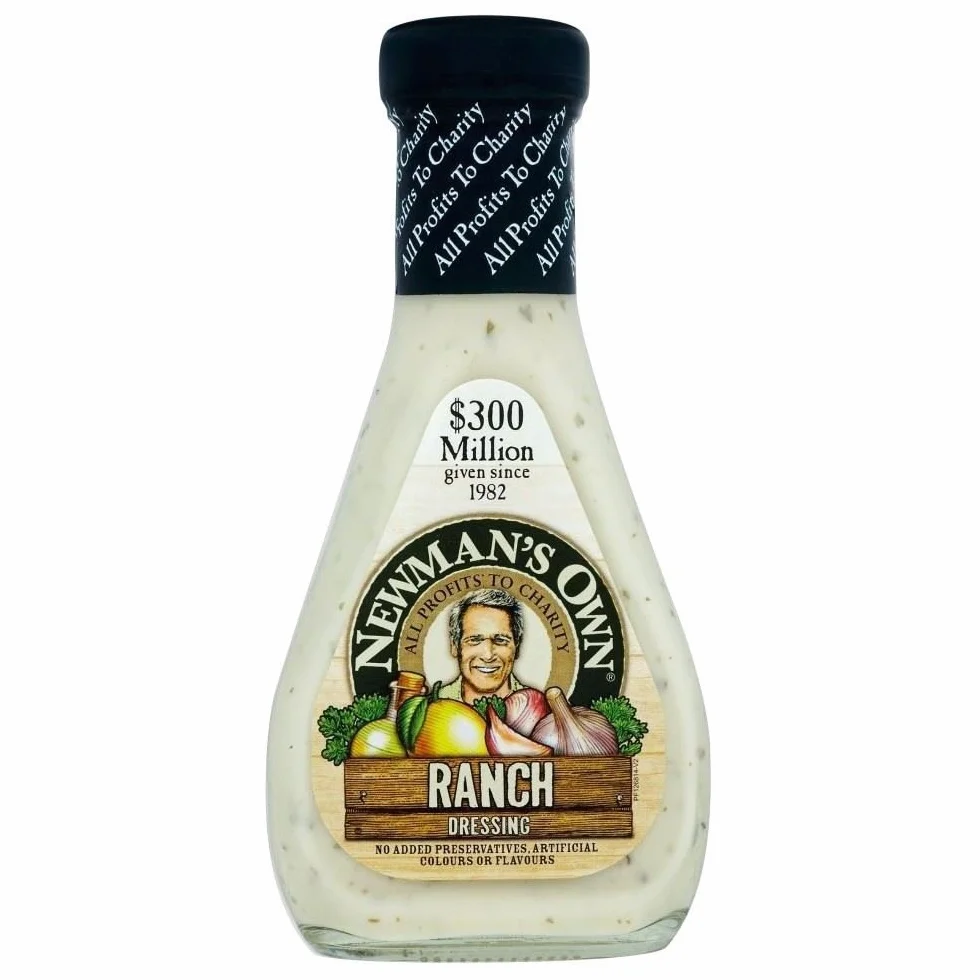 Newman's Own Ranch Dressing (250 ml) Lot de 2