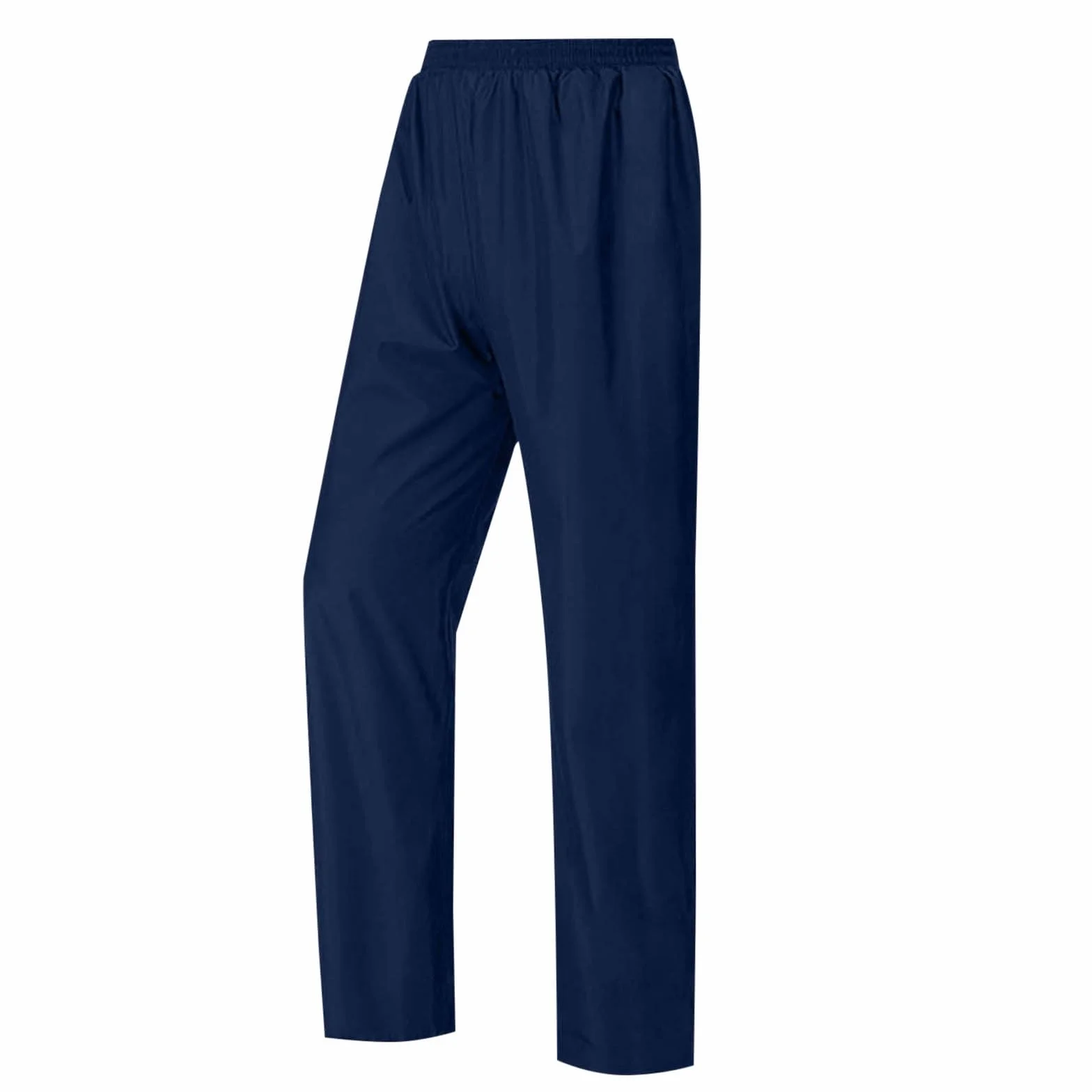 Pantalon de pluie femme taille élastique double couche résistant usure jaune randonnée cyclisme