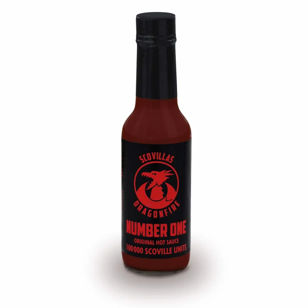 Sauce piquante Scovillas Dragonfire Numéro Un, 148 ml