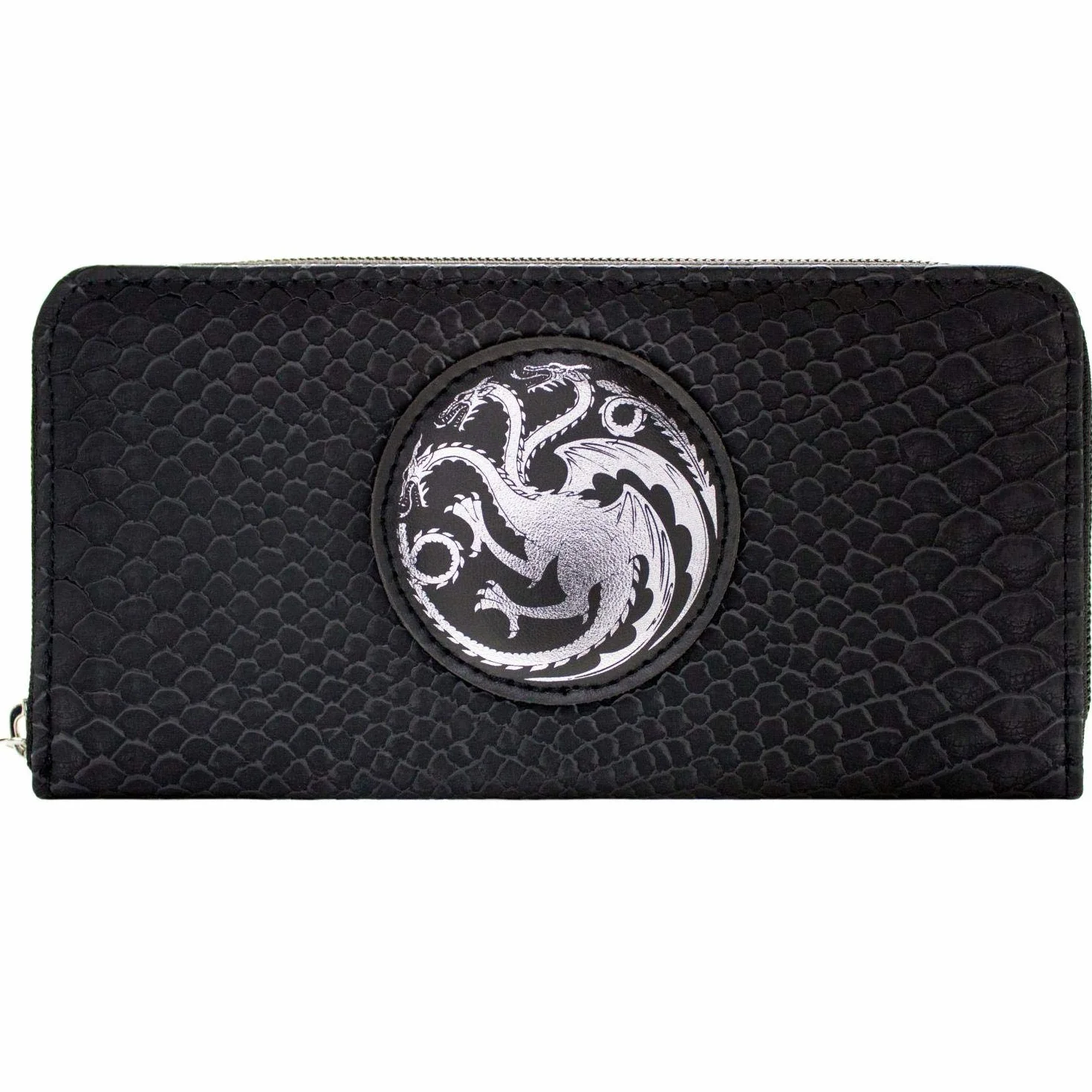 Game of Thrones Feu et Sang Sac Porte-Monnaie Porte-Cartes, Noir