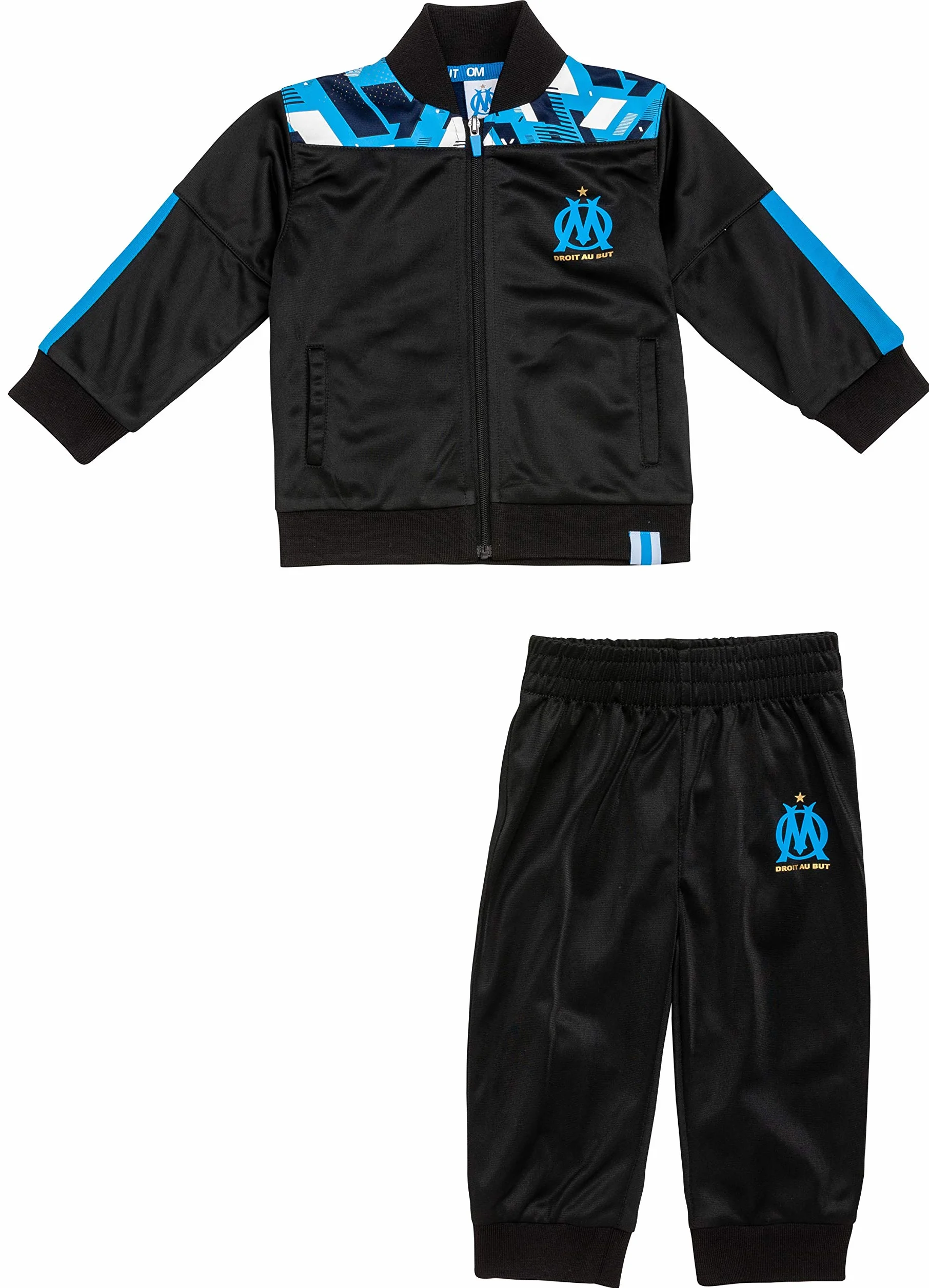 OLYMPIQUE DE MARSEILLE Survêtement Om Collection Officielle Taille Bébé