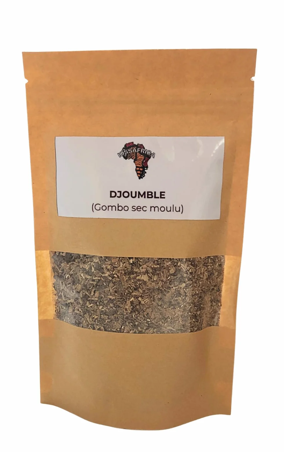 Djoumblé 50g – Gombo Sec Moulu en Poudre – Okra Séché Africain – Épaississant Naturel pour Sauces & Plats Traditionnels – Texture Onctueuse – 100% Pur