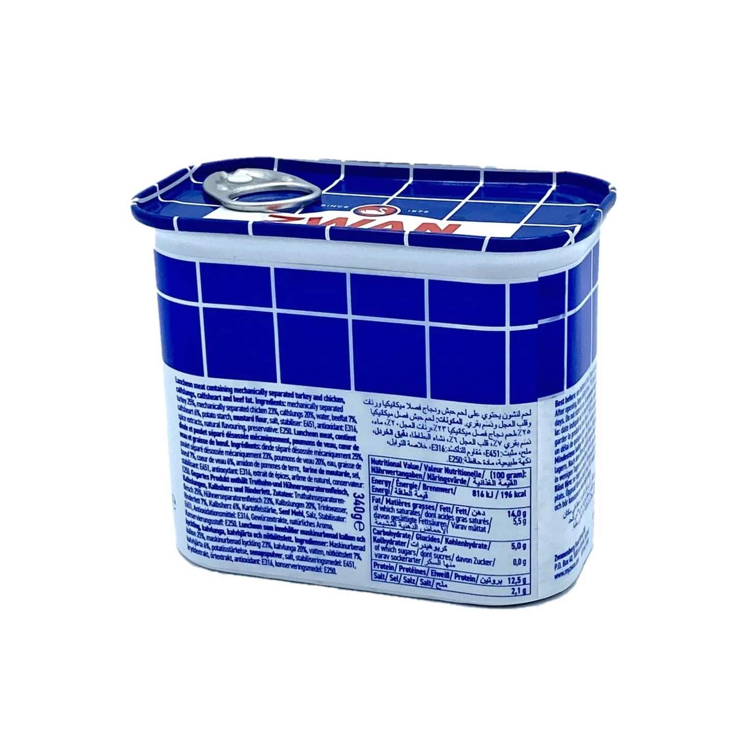 Lot 3x Mortadelle de bœuf halal - Boîte 340g