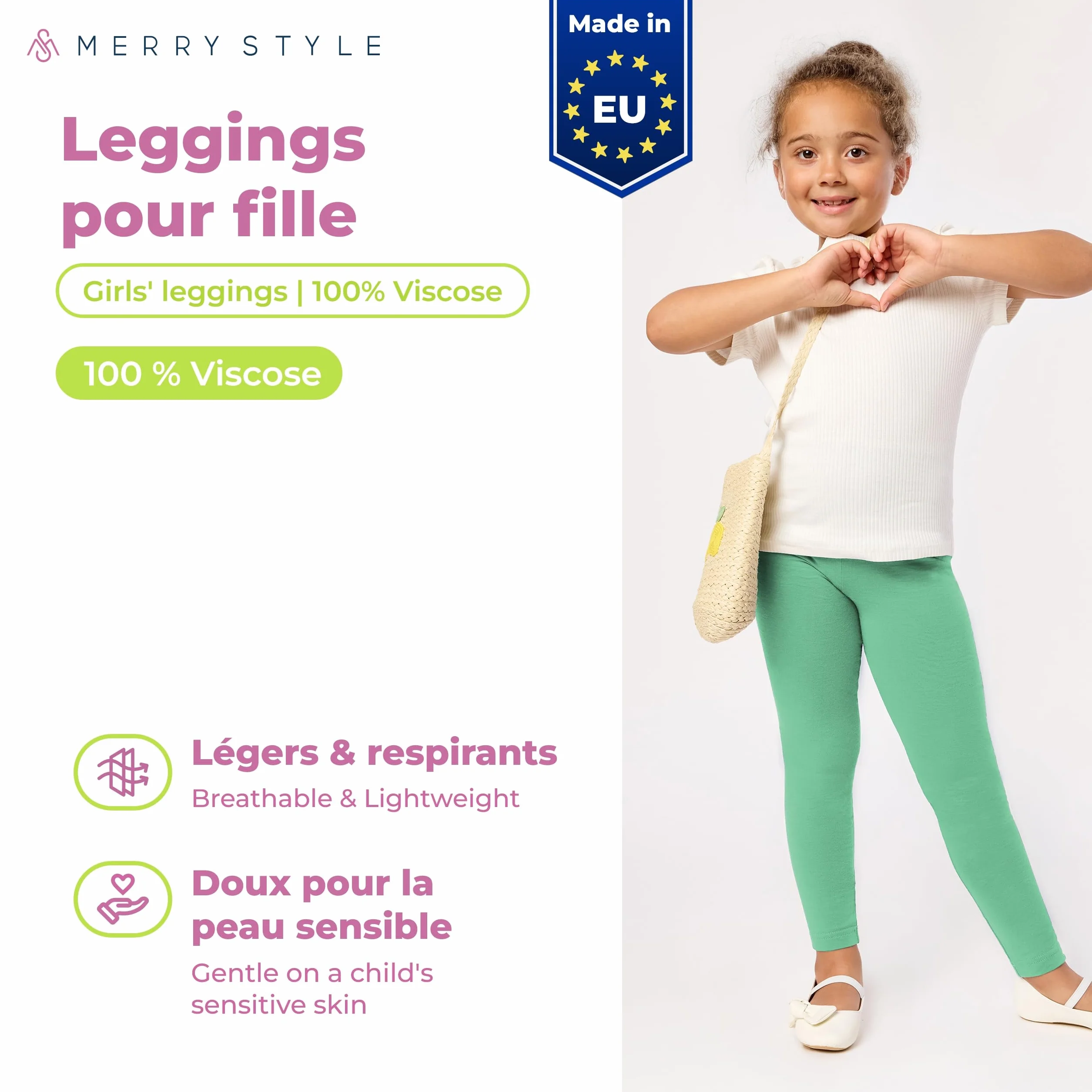 Merry Style Legging Sport Yoga Pants Fille MS10-130