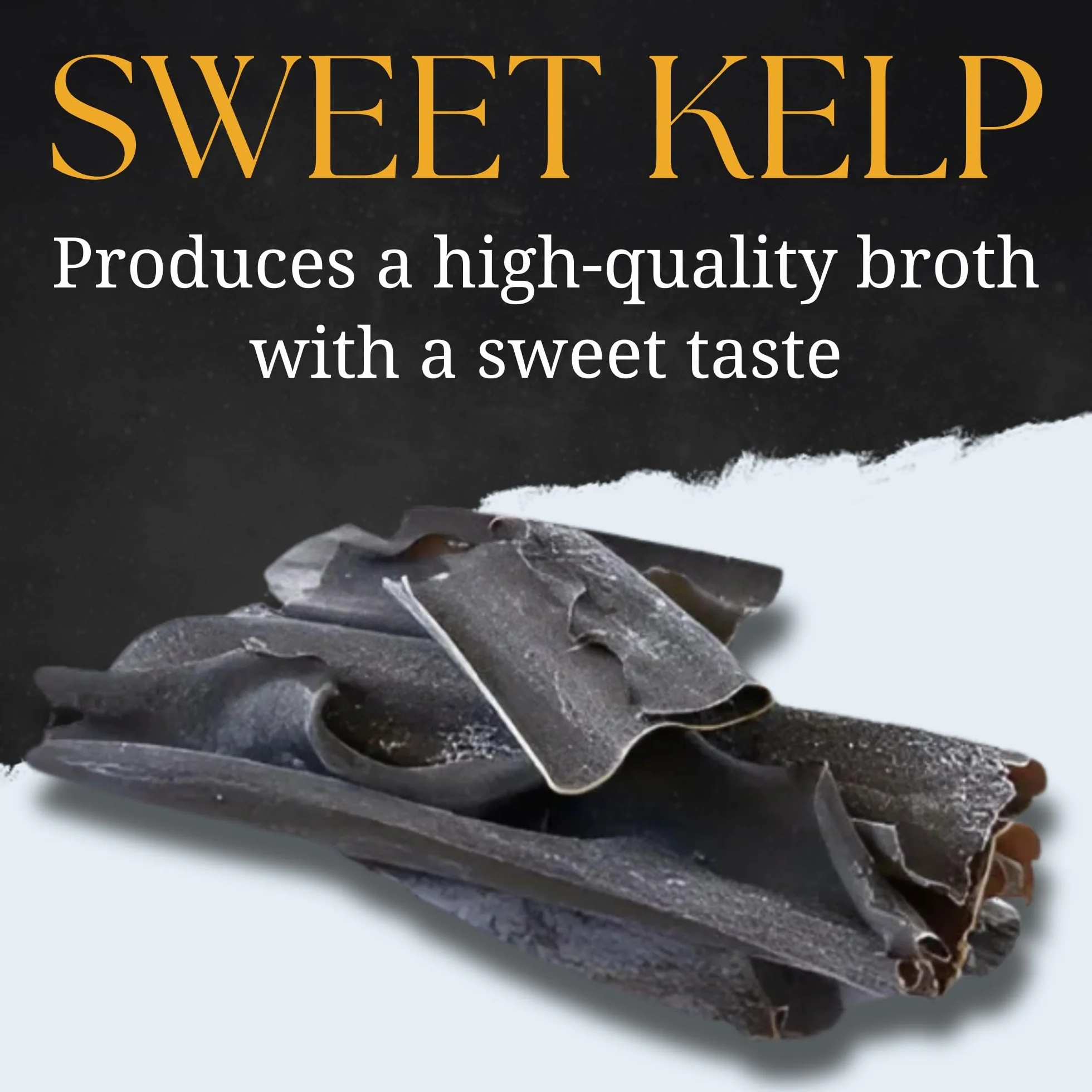 Varech doux Hokkaido, Umami naturel, Kombu sauvage de Hokkaido | Sans conservateurs, sans additifs, sans OGM | Algues séchées japonaises | 100 g SUI of Tokyo